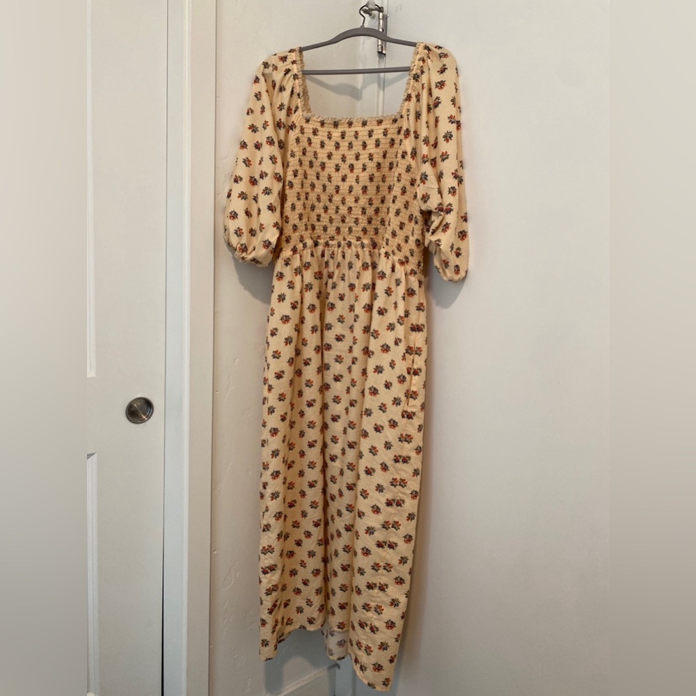 The Katrina Dress Extended in Blooming Crocus - Picture 4 of 5